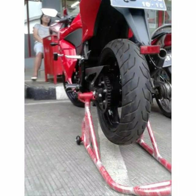 New Pedok Motor Standar Pedok Motor Pipa Bulat 250,R25,Cbr250,R15,Cbr150r