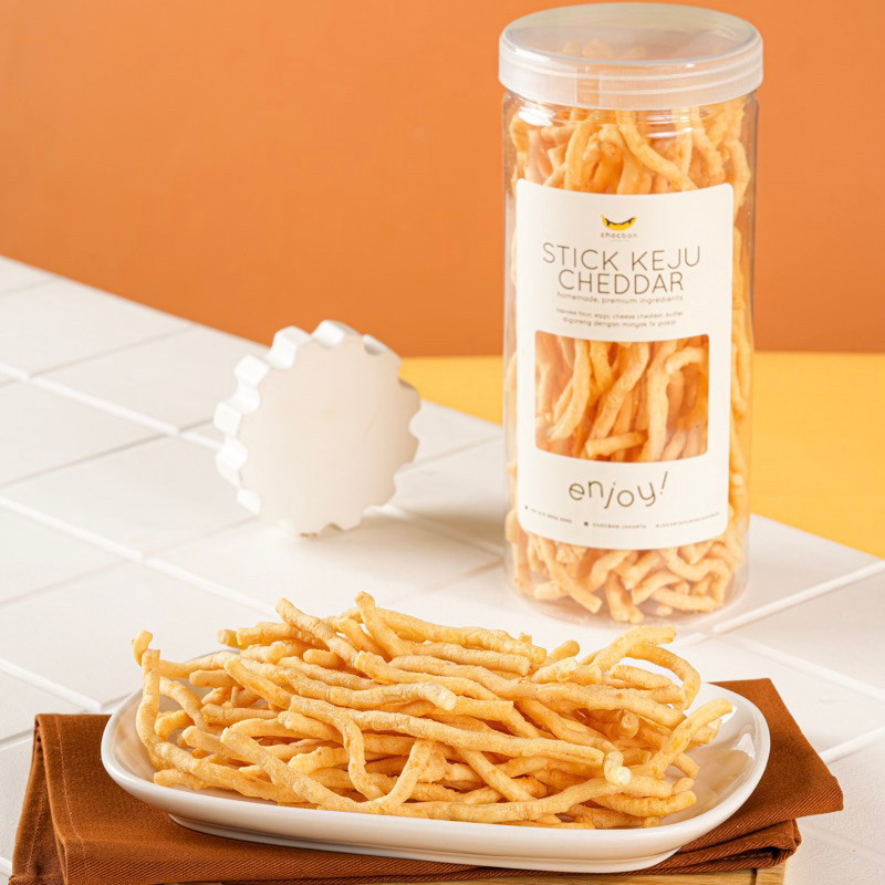 

Chocban Jakarta - Stick Keju Cheddar (Kraft) Gurih