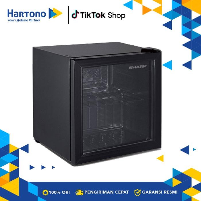 Sharp Mini Showcase Display Cooler SCH50XFS