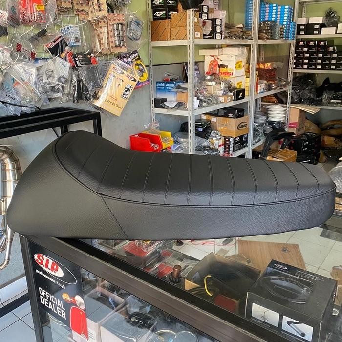 MURAH jok seat caferacer nisa ancelotti original italy vespa px sprint spartan dll