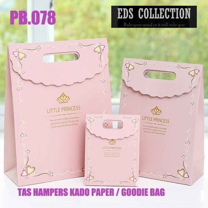 

Pesta- PB078 - PAPER GOODIE BAG JUMBO PREMIUM TAS HAMPERS KADO GIFT KANTONG