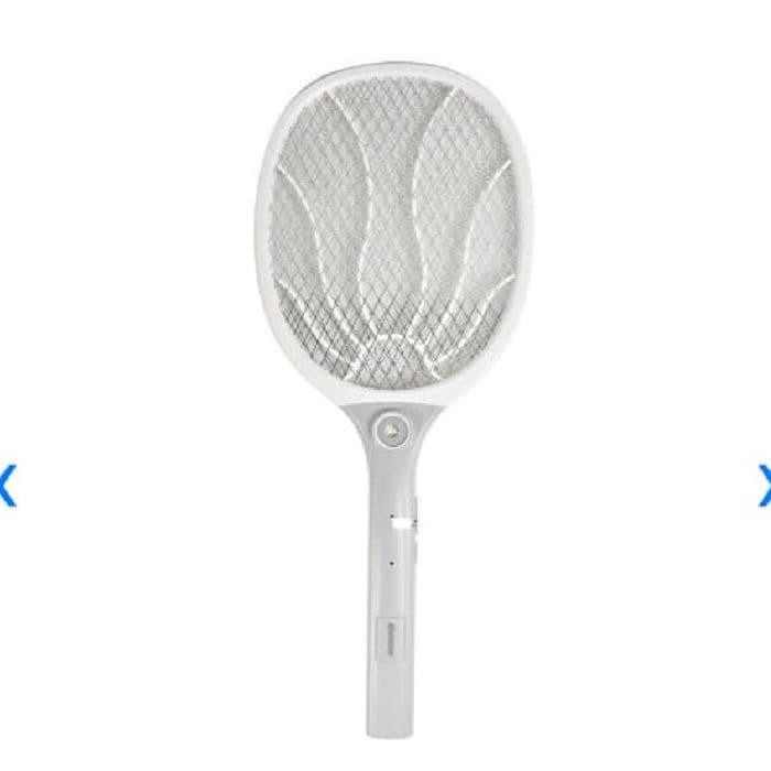 KRISBOW - RAKET NYAMUK + SENTER RECHARGE BATERAI CHARGE / Ori Krisbow