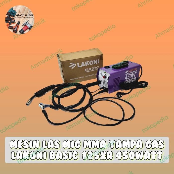 Sale Lakoni Mesin Las Mig Tampa Gas 450 Watt Basic 125Ixr/ Mesin Mig Mma125
