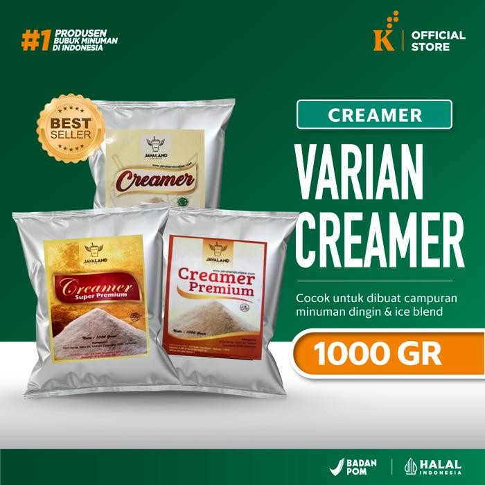 

Creamer SUPER PREMIUM bubuk Javaland 1kg