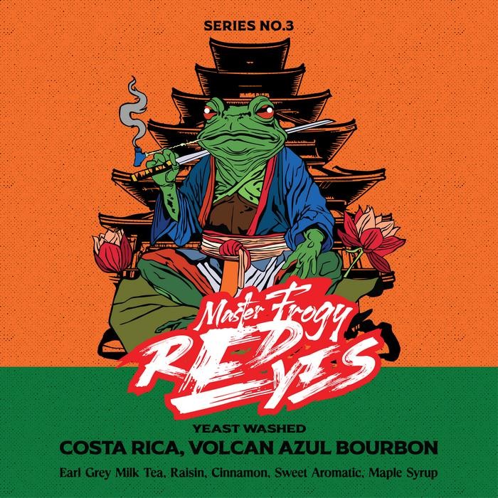 

Costa Rica Volcan Azul - Master Frogy Red Eyes - Biji Kopi Arabika