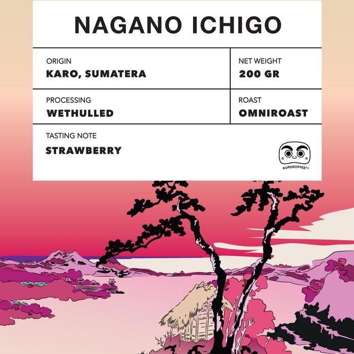 

Nagano Ichigo for Filter or Espresso 200 gr / Biji Kopi Karo Sumatera