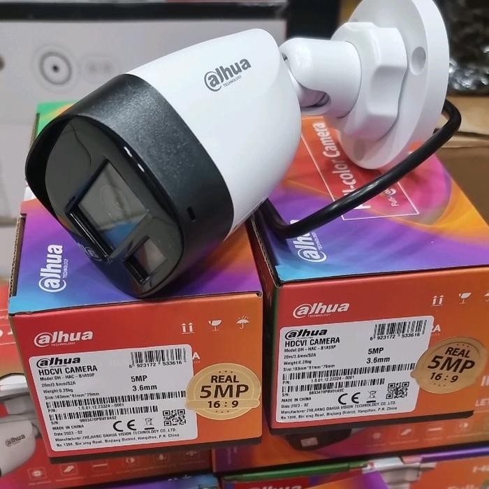 Terlaris Kamera Cctv Dahua 5Mp Full Color Outdoor