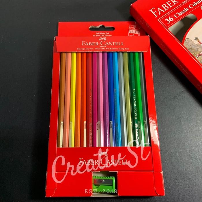 

FABER CASTELL FABER-CASTELL PENSIL WARNA WATERCOLOUR 36 WARNA AQUARELLE COLOR PENCIL