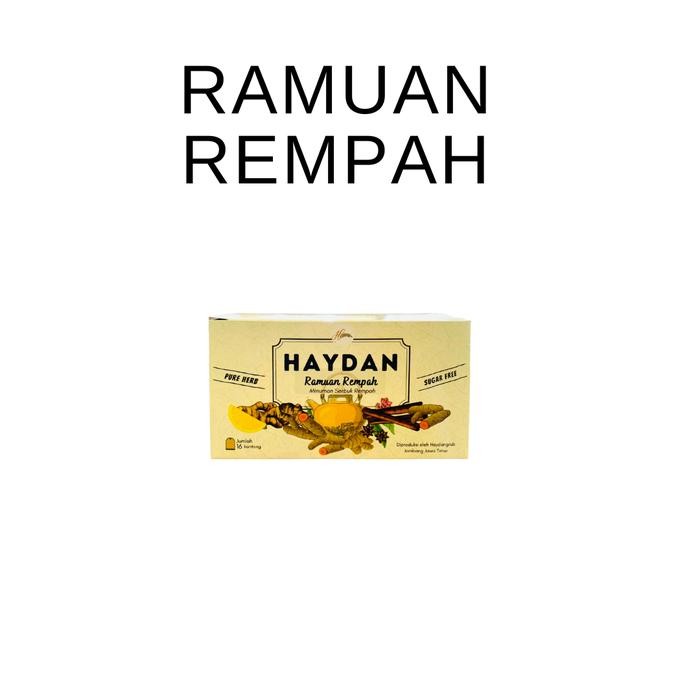 

Terlaris- 2 Box Haydan Rr/ Haydan.Healthy / Haydan Official / Haydan Rempah/ Jsr/ Haidan/ Heydan/