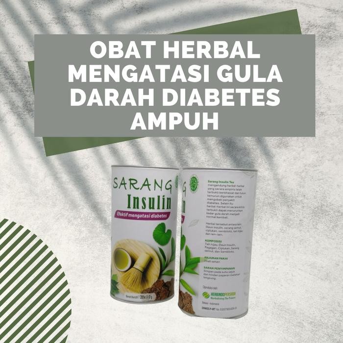 

Terlaris- Teh Celup Diabet Daun Insulin Obat Diabetes Herbal