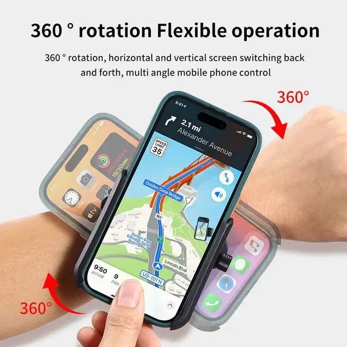 Sport Armband Wristband Phone Holder HP 5-6.7 Inch