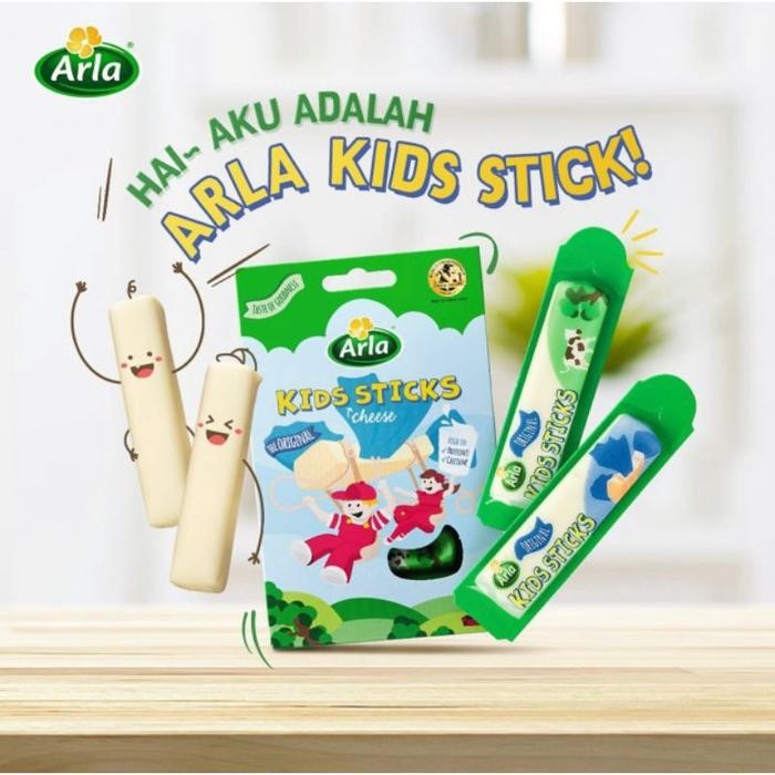 

BARANG TERLARIS ARLA - Kids Stick 6x18 Gr / Keju Batang Cheese