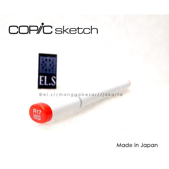 

COPIC SKETCH MARKER R17 LIPSTICK ORANGE ( CSM )