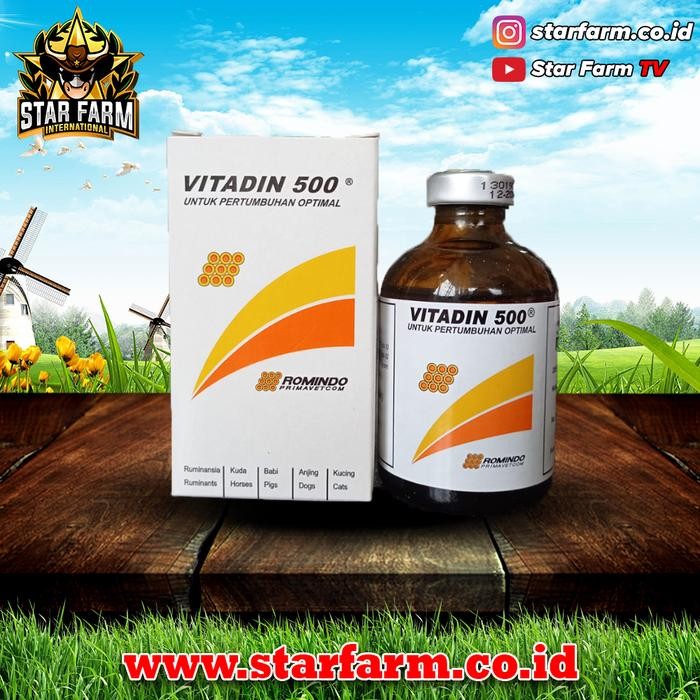] Vitadin 500 50ml - Untuk Pertumbuhan Optimal - Star Farm