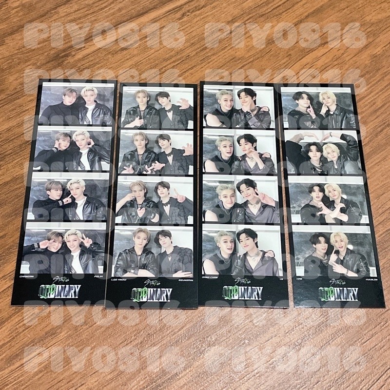 [1 PHOTOSTRIP ONLY] 4CUTS STRAYKIDS LUCKY DRAW ODDINARY HYUNJIN HAN JISUNG CHANGBIN FELIX LEE KNOW