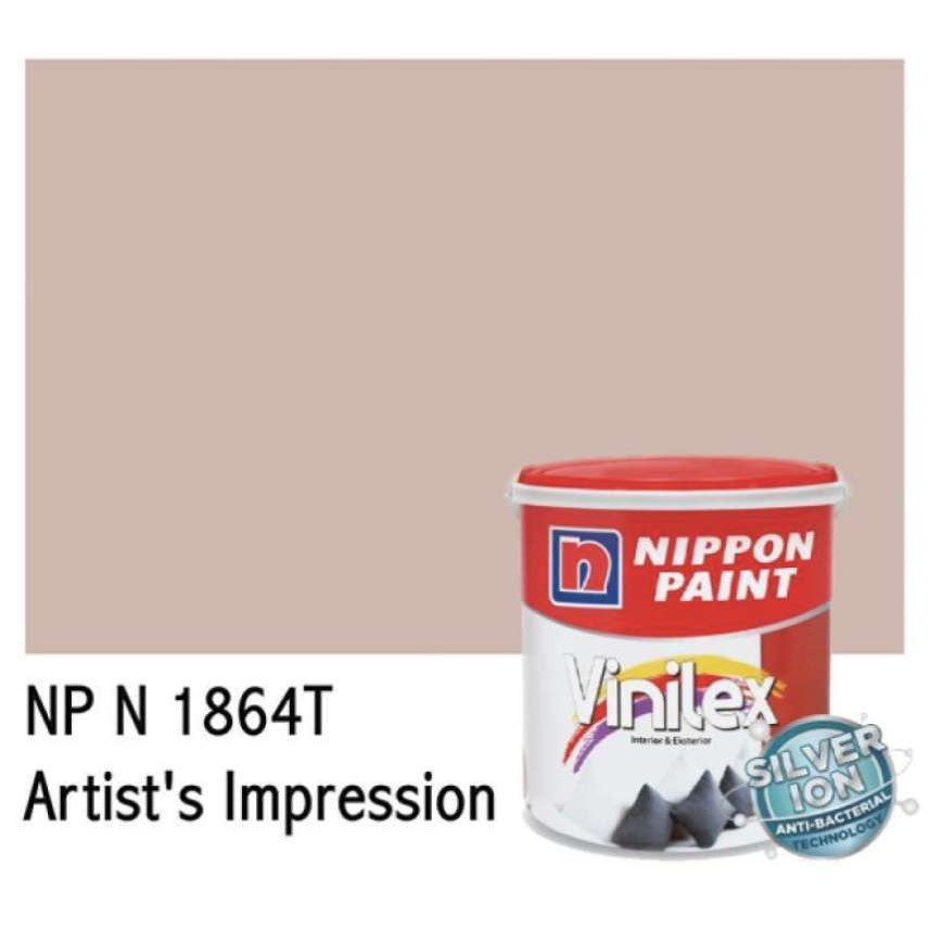 Nippon Paint Vinilex Silver Ion Tinting Cat Tembok [25Kg] Np N 1864T Artist'S Impression Terlaris