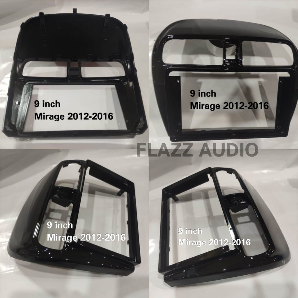Frame Head Unit Android 9 inch Mirage 2012-2016 / Frame Head Unit 9"