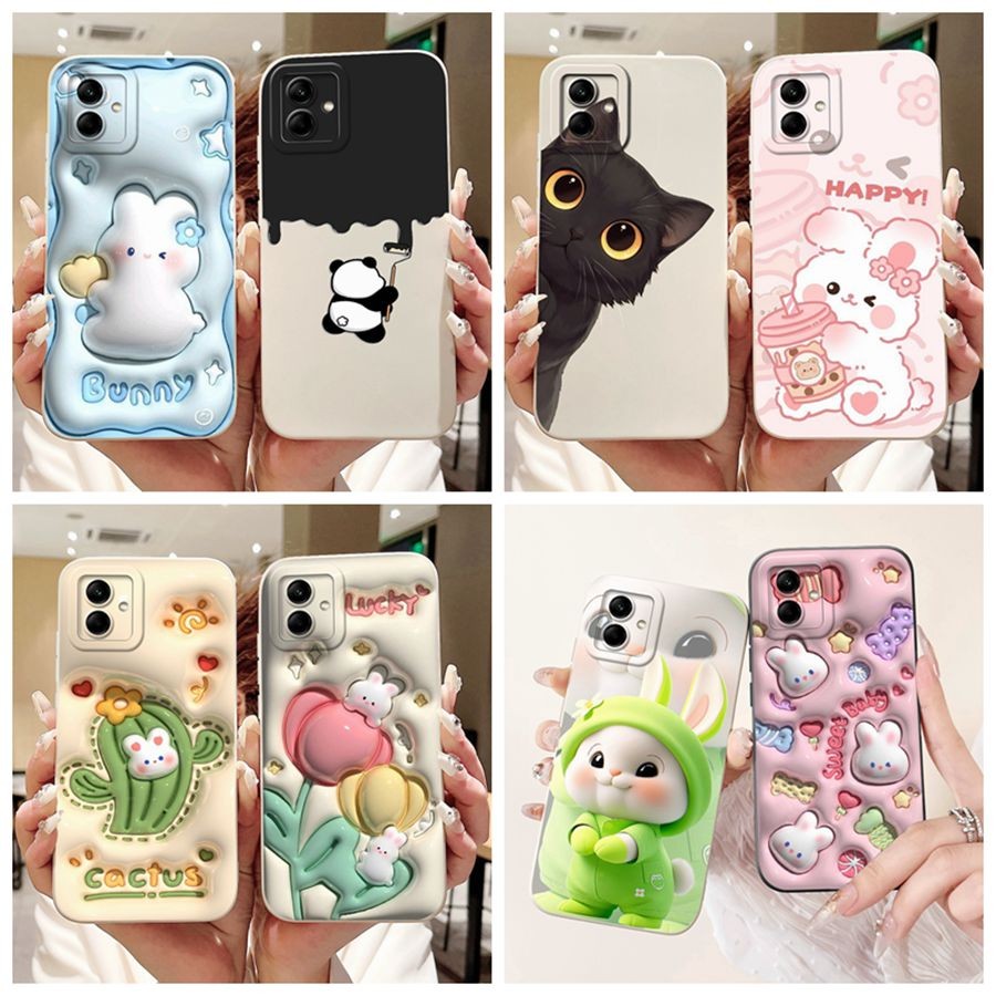 For Samsung Galaxy A04E A04S Case New Catoon Full Proection Cover Soft Phone Shell For Samsung A04S