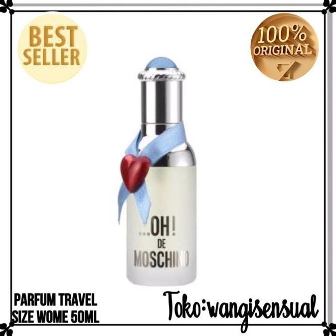 Parfum Travel Size Moschino oh De moschino women 50ml ( TANPA BOX )