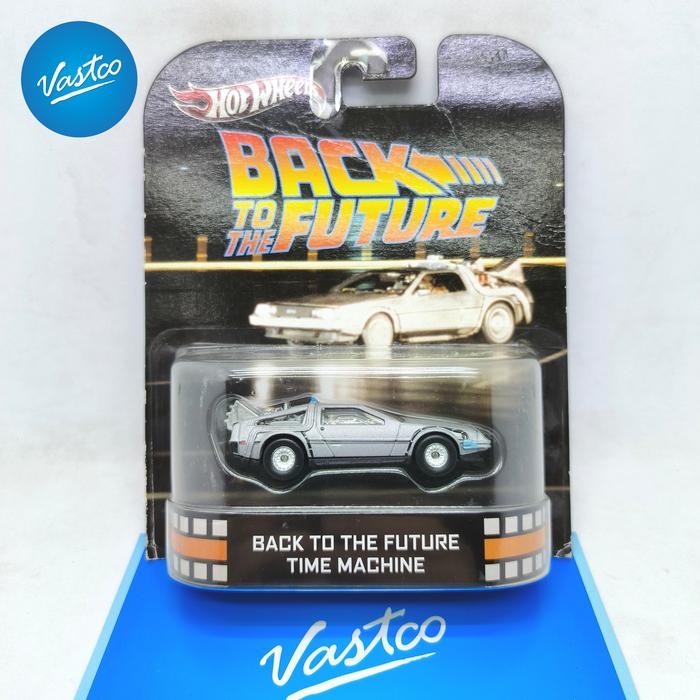 Hot Wheels Back To The Future Time Machine Hotwheels Retro 2013