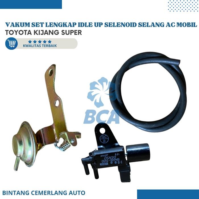 Promo Vakum Set Idle Up Selenoid Selang Vacum Ac Mobil Toyota Kijang Super