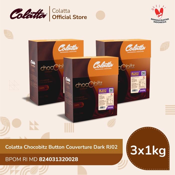 

Bundling Colatta Chocobitz Button Couverture Dark RJ02 1Kg - Isi 3