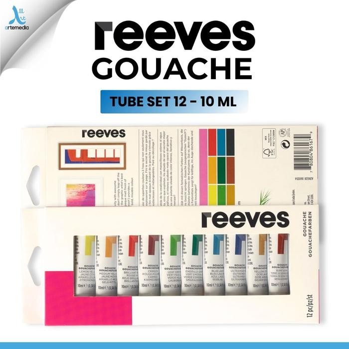 

Cat Guas Reeves Gouache Paint Color Tube Set