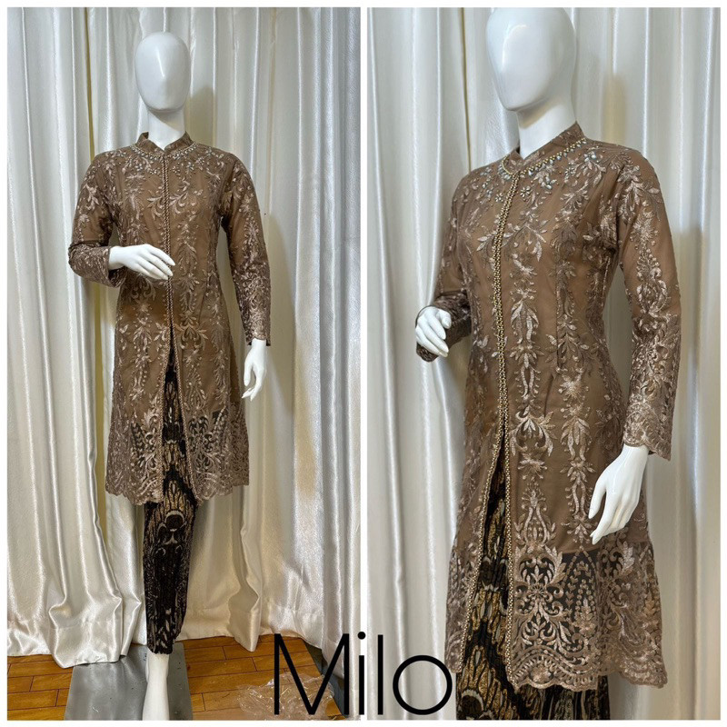 TUNIK SET TERBARU //TUNIK BROKAT // SETELAN PESTA //SERAGAMAN NIKAHAN