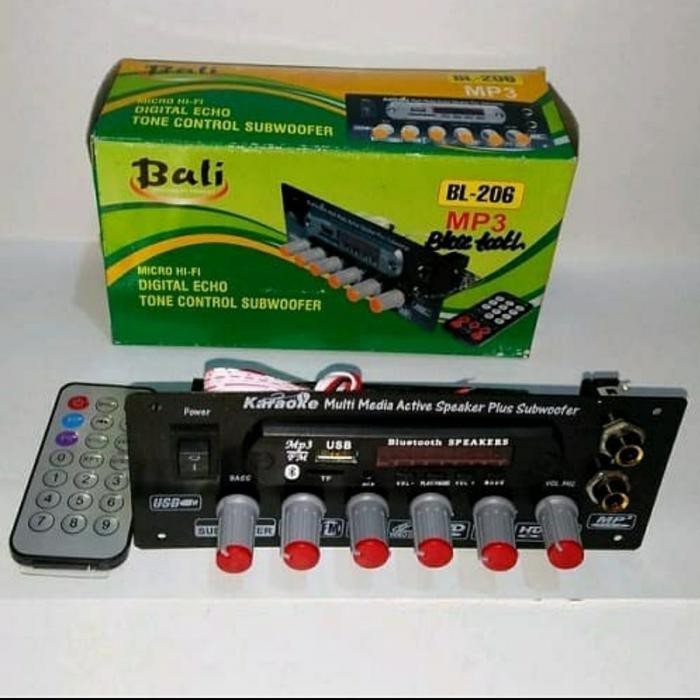 kit tone control stereo mic echo subwoofer mp3 BT