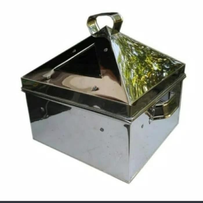 kukusan/klakat stenlis 40cm/dandang siomay