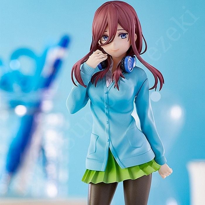 Terbaru Miku Nakano Gotoubun Figure Girl Boneka Anime The Quintessential Doll