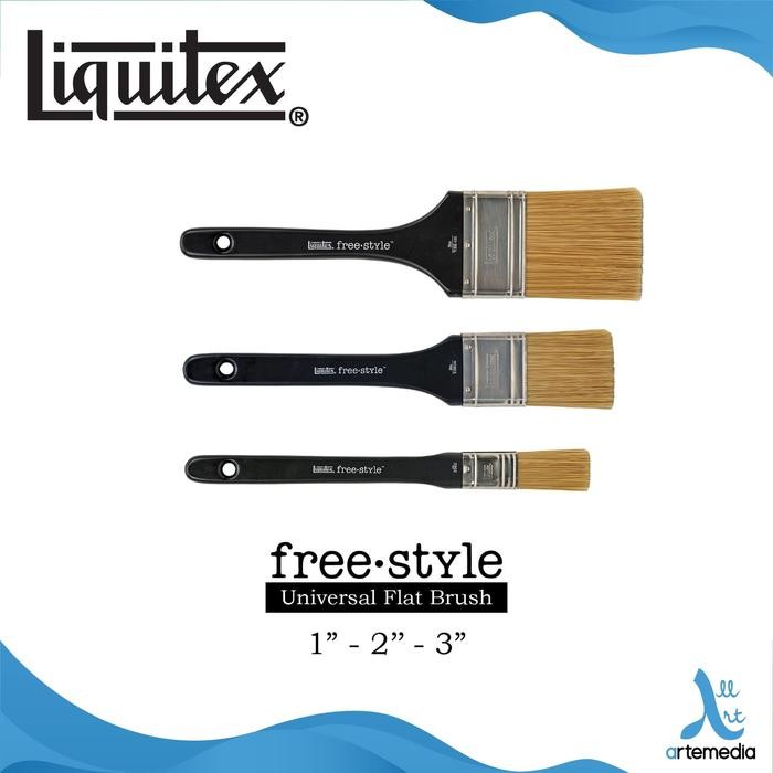 

Kuas Lukis Liquitex Free Style Universal Flat Professional Brush
