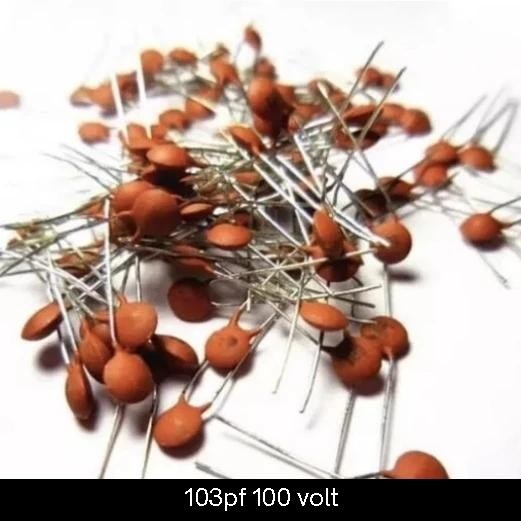 Kapasitor keramik 103pf 100 volt Original