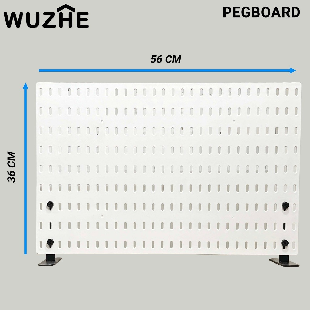 WUZHE Pegboard Papan Dinding 28x28 36*56 dan 56*56