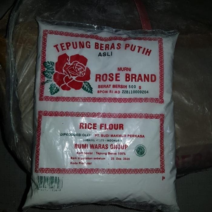 

Produk Terbaru Tepung Beras - Rose Brand - 1/2 Kg Cod