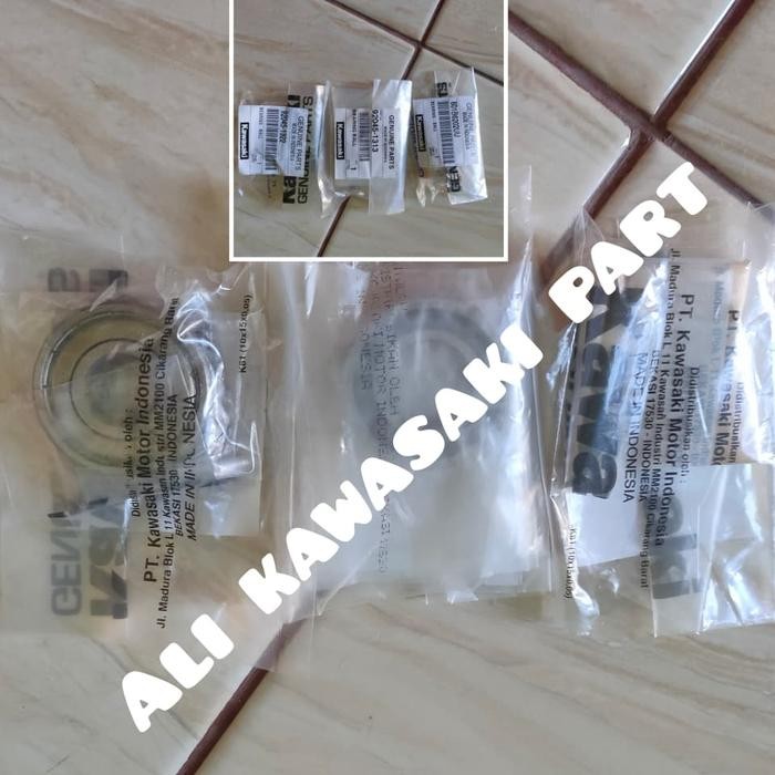 Bagus Laher Bearing Roda Belakang Set Nap Gir Ninja R Rr Ss 6202/6302/6004