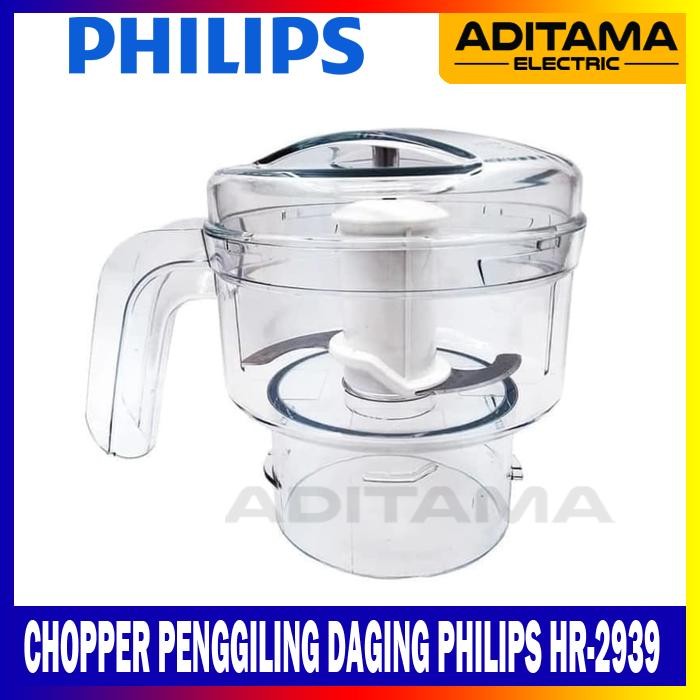 Chopper PHILIPS CHOPPER HR 2939 N HR2939N untuk BLENDER PHILIPS HR2115 HR2116 otomatis mini portabel
