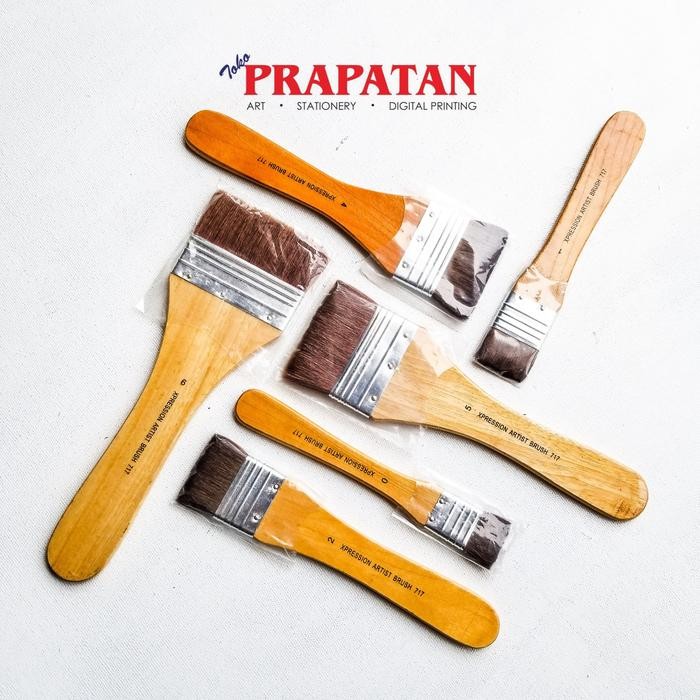 

Kuas Lukis Expression 717 Bulu Kuda / Expression Paint Brush #Gratisongkir