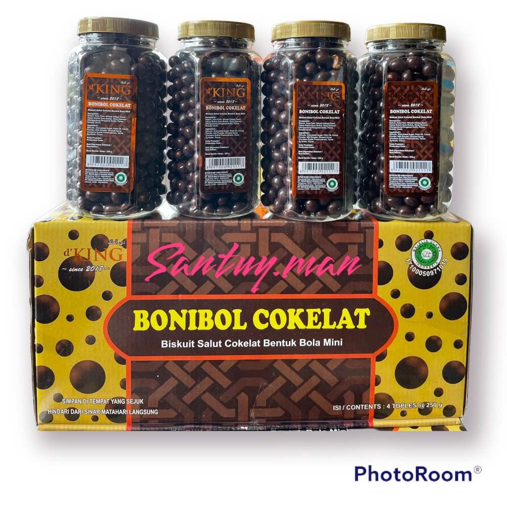 

1 kardus BONIBOL coklat isi 4 toples- coklat musdalifah