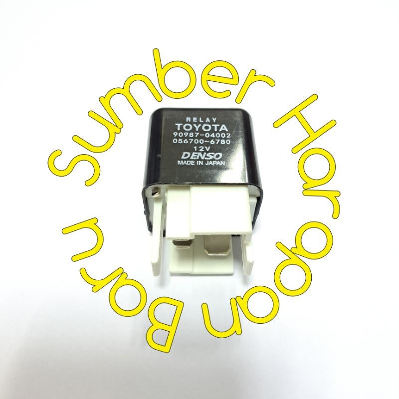 Relay Blower AC Kijang / Corolla 12V Kaki 5