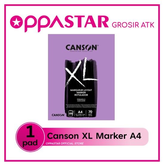 

Canson Xl Marker A4 100 Lembar - Kertas Gambar 200297236
