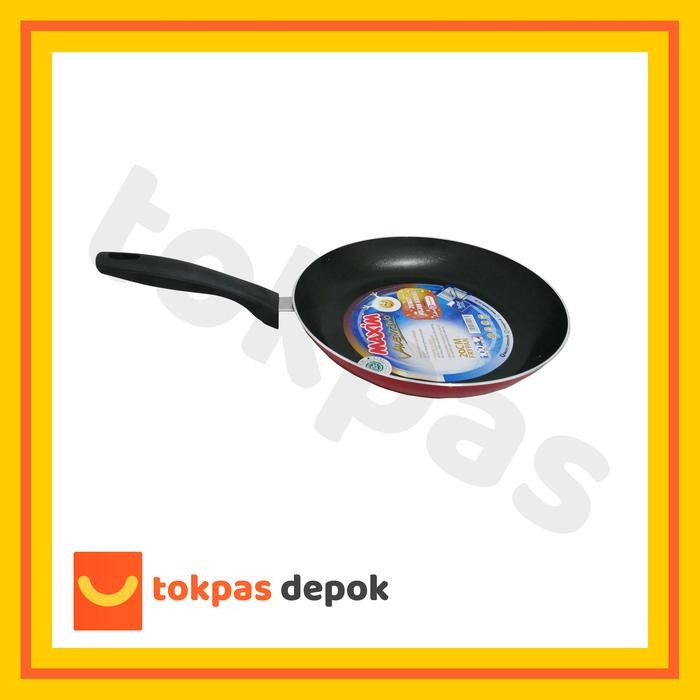 Teflon Maxim Valentino Ukuran 18 20 Cm Wajan Penggorengan Anti Lengket