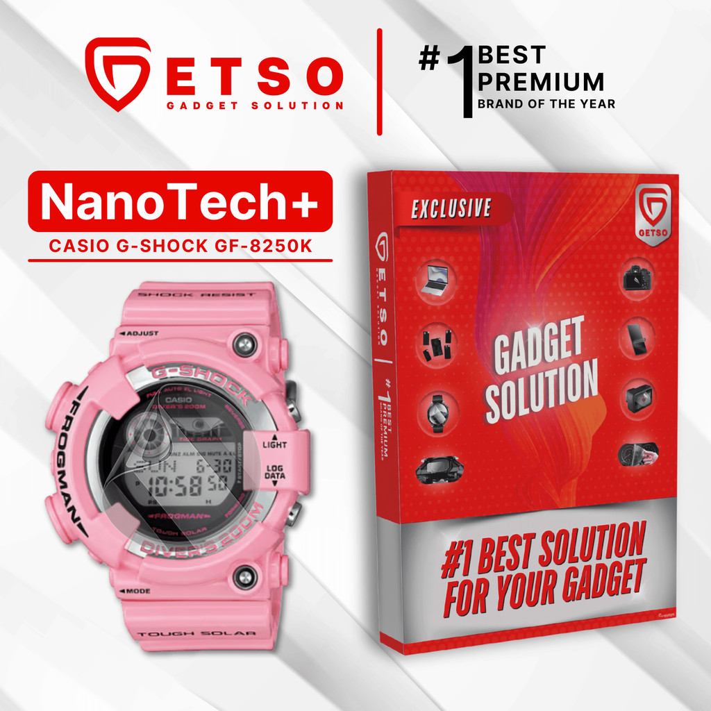 GETSO EPU BIO GENESIS Hydrogel for Casio Smartwatch G-Shock GF-8250K / Screen Guard (Nanotech+ 100% 