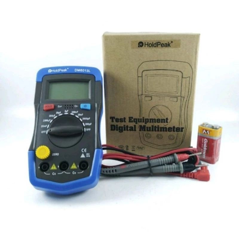 ALAT UKUR ELKO CAPACITOR TESTER HOLDPEAK DM6013L