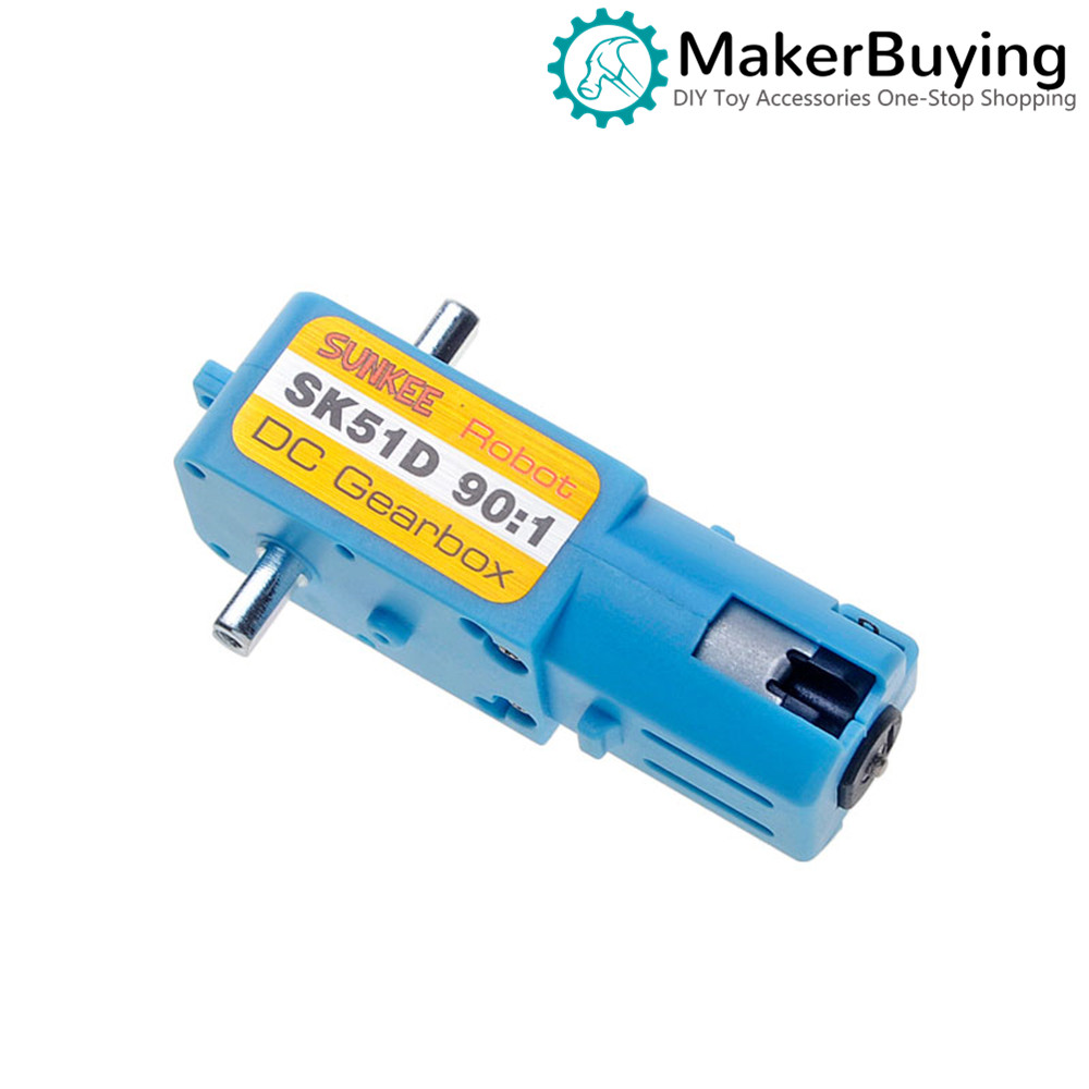 IMPORT TT motor full metal double shaft gear motor double shaft 6V 110/200RPM tt motor toy motor