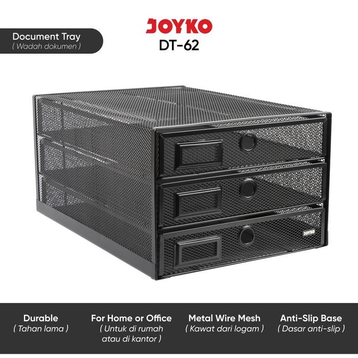 

Document Tray Wadah Dokumen Joyko 3 Tray Dt-62