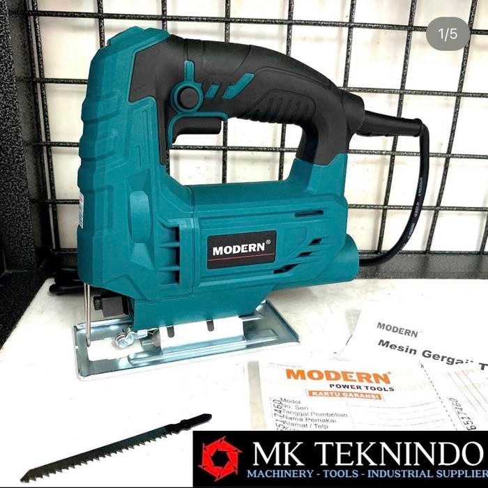 PREMIUM Modern 2200 B Mesin Gergaji Triplek Kayu Jigsaw Variable Speed 2200B
