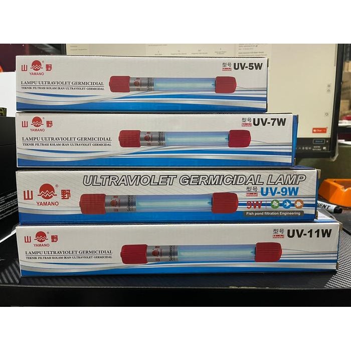 PREMIUM LAMPU UV YAMANO / LAMPU ULTRAVIOLET YAMANO / UV KOLAM & AQUARIUM