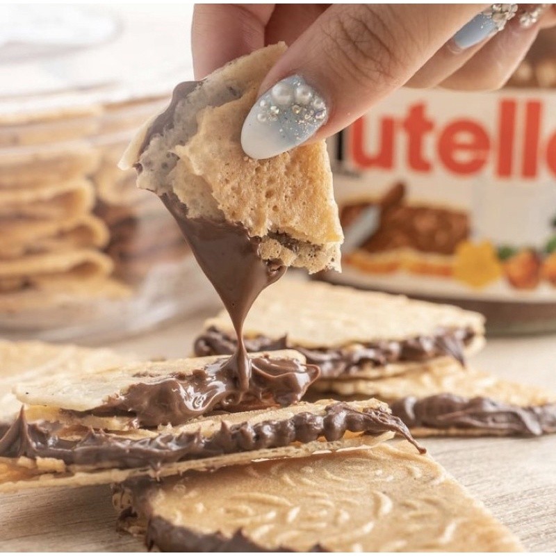 

READY STOCK Lovessemprong Semprong Viral Wijen Nutella Skippy Ovomaltine Cheese