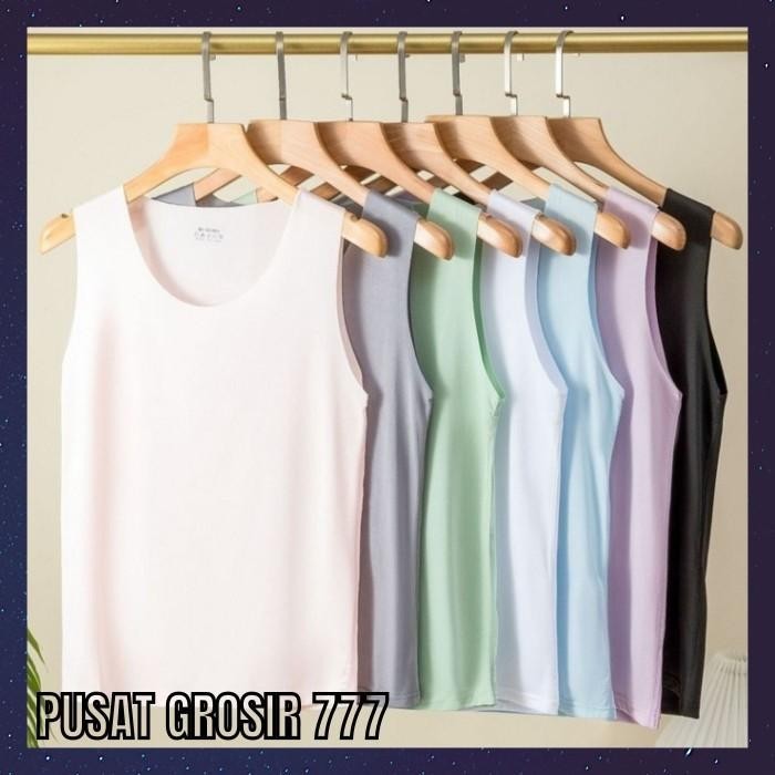 PREMIUM Singlet Wanita Jumbo Singlet Big Size Adem Premium PDW 09